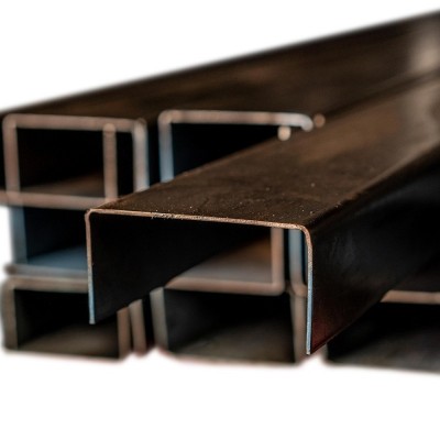 CANAL 200 X 50 X 4 MM X 6 M FE NEGRO